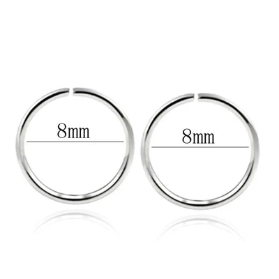 MiniSilver Hoop