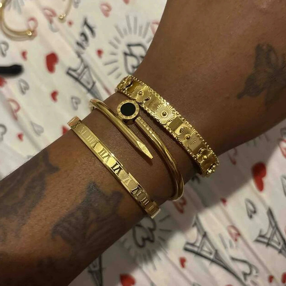 Bracelets Romains Fleur