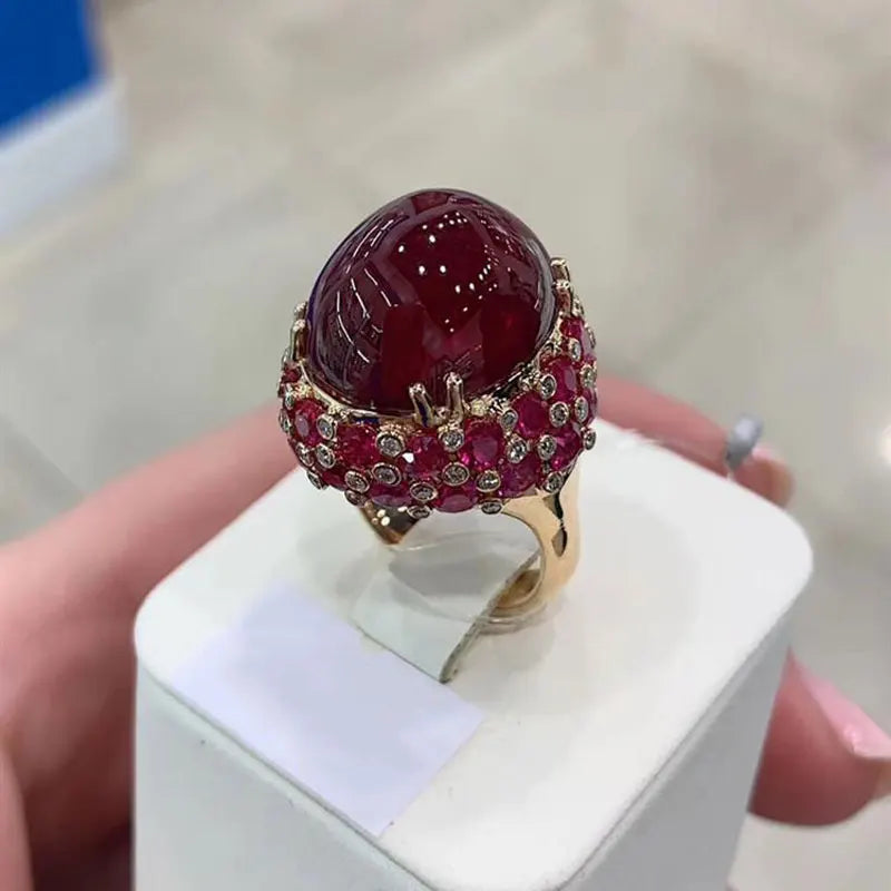 Bague Luxe Rose Punk