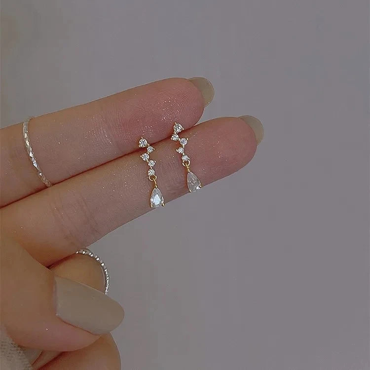 Boucles Papillon Cristal