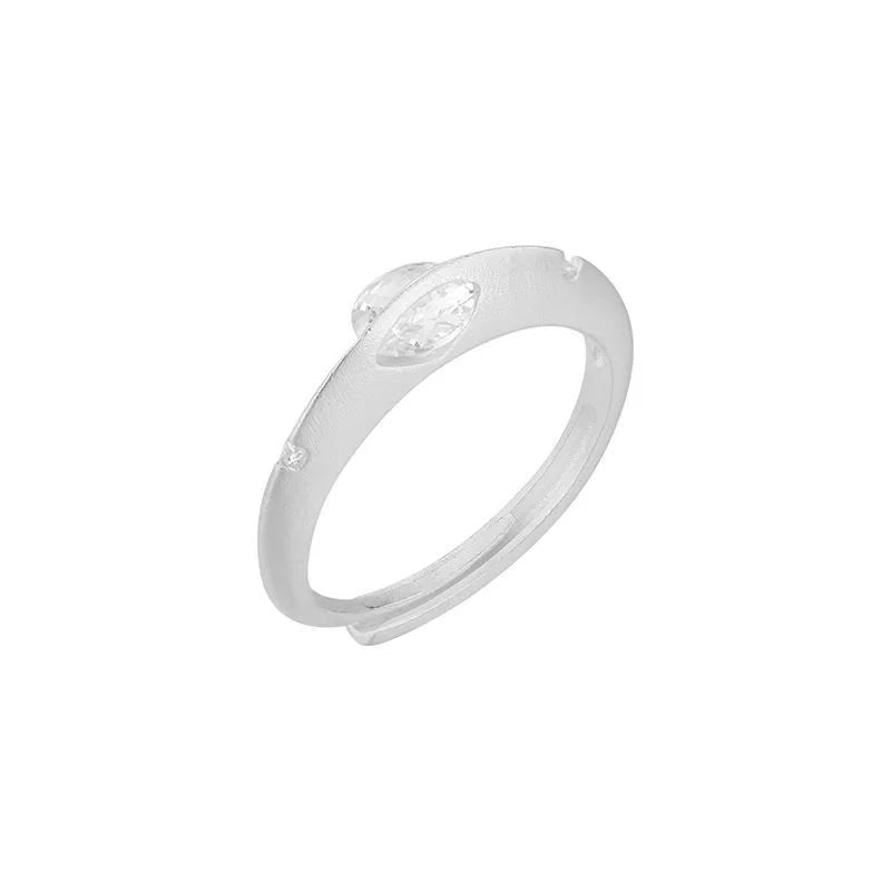 Bague Zircon Luxe Femme