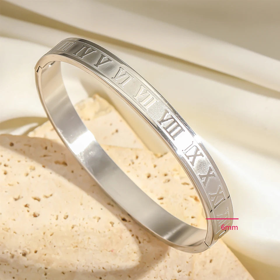 Set Bracelets Chiffres Romains ZAKOL