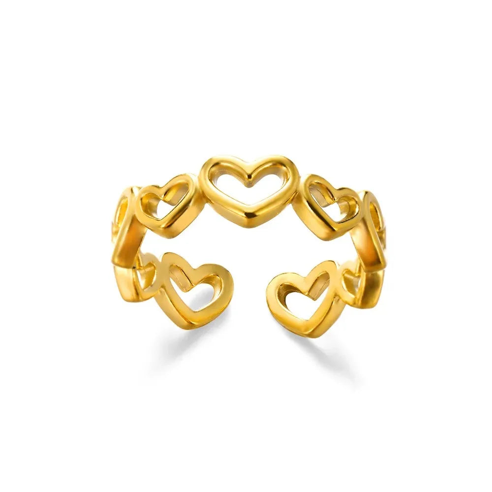 Bague Cœur Élégante